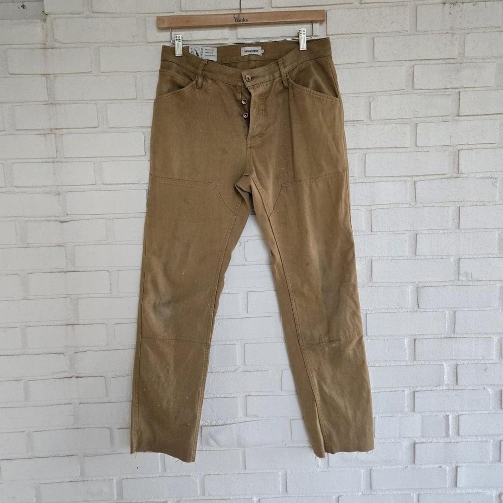 Taylor Stitch Chore Pant Tobacco Boss Duck Size 32 Well Loved